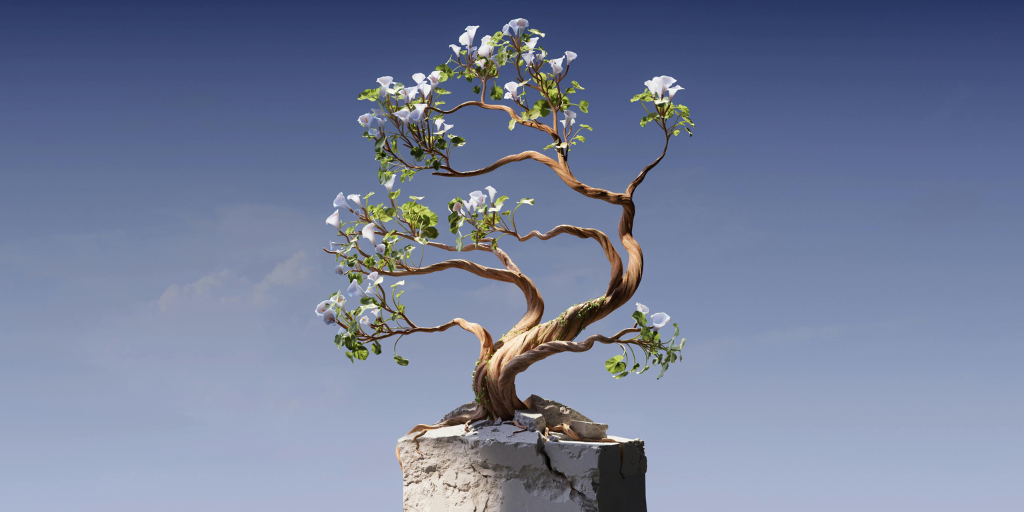 AI-generated bonsai